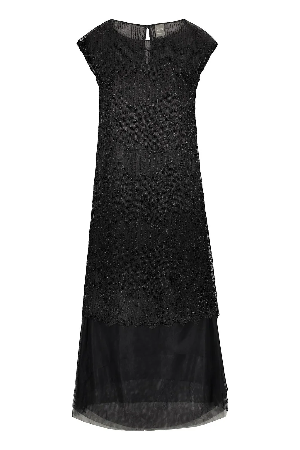 Lorena Antoniazzi Sheer Lace Long Dress