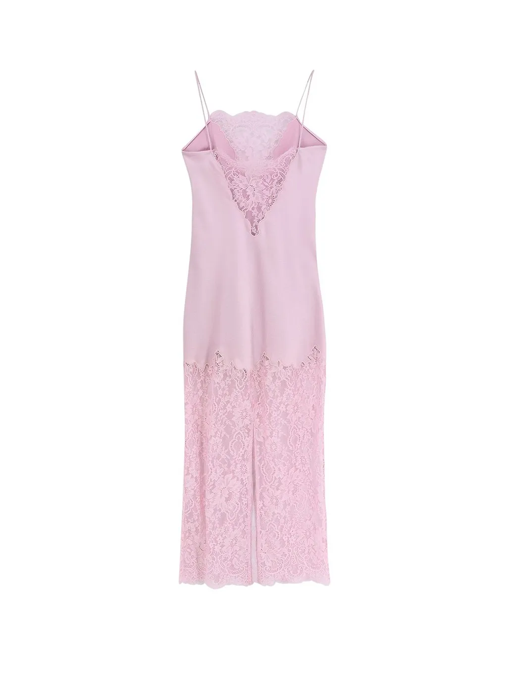 Lace Trim Slip Dress