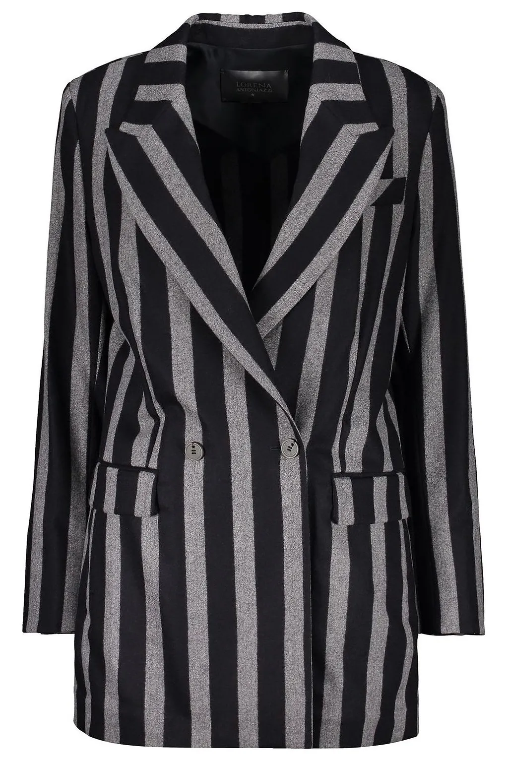 Lorena Antoniazzi Striped Double-Breasted Blazer