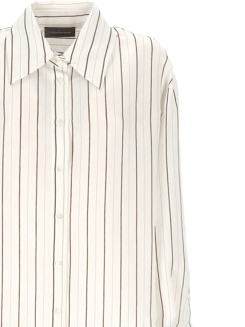Lorena Antoniazzi Striped Button-Up Shirt