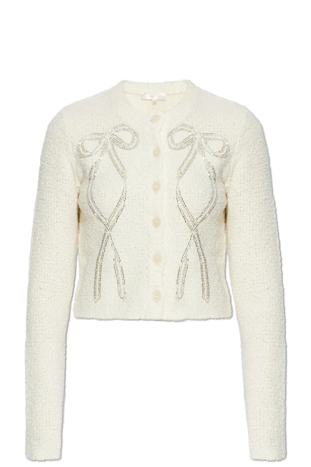Loveshackfancy Leocadia Embellished Cardigan