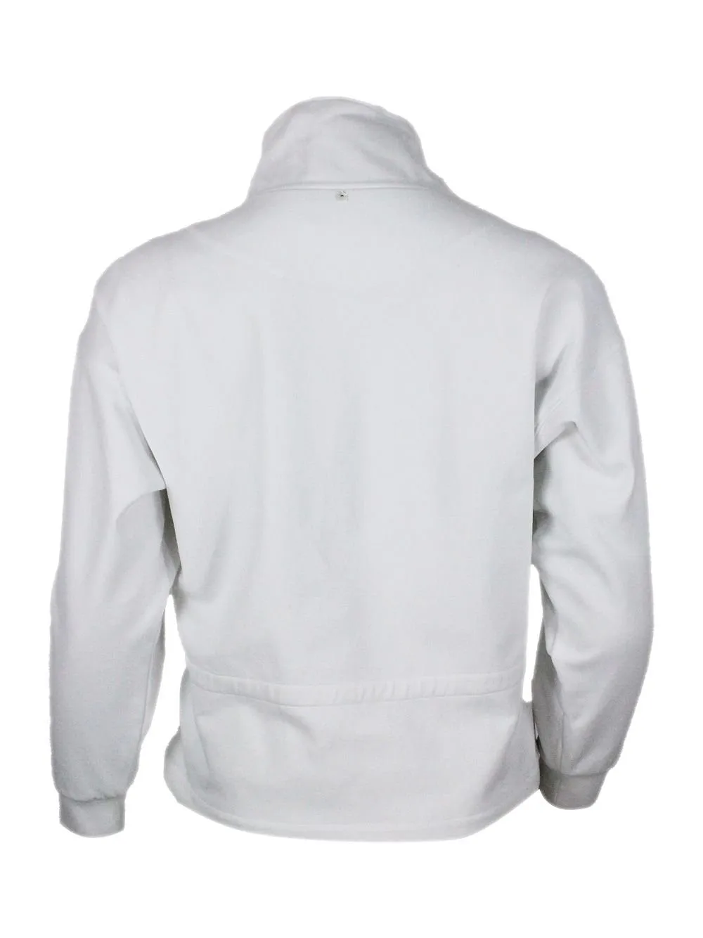 Lorena Antoniazzi Zip-Up High Neck Sweatshirt