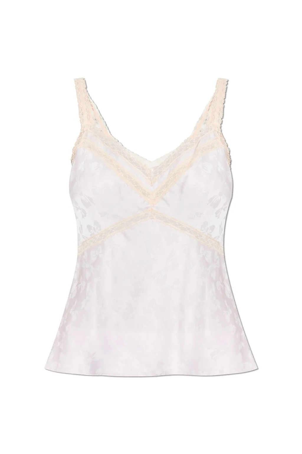 Lirena Lace Trim Camisole Top