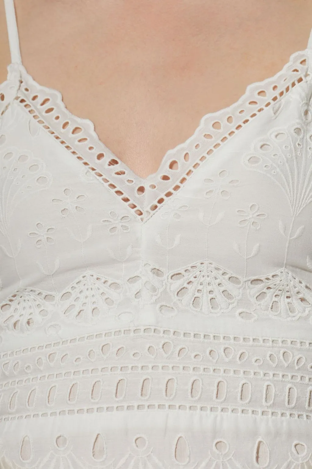Loveshackfancy Peppy Broderie Mini Dress