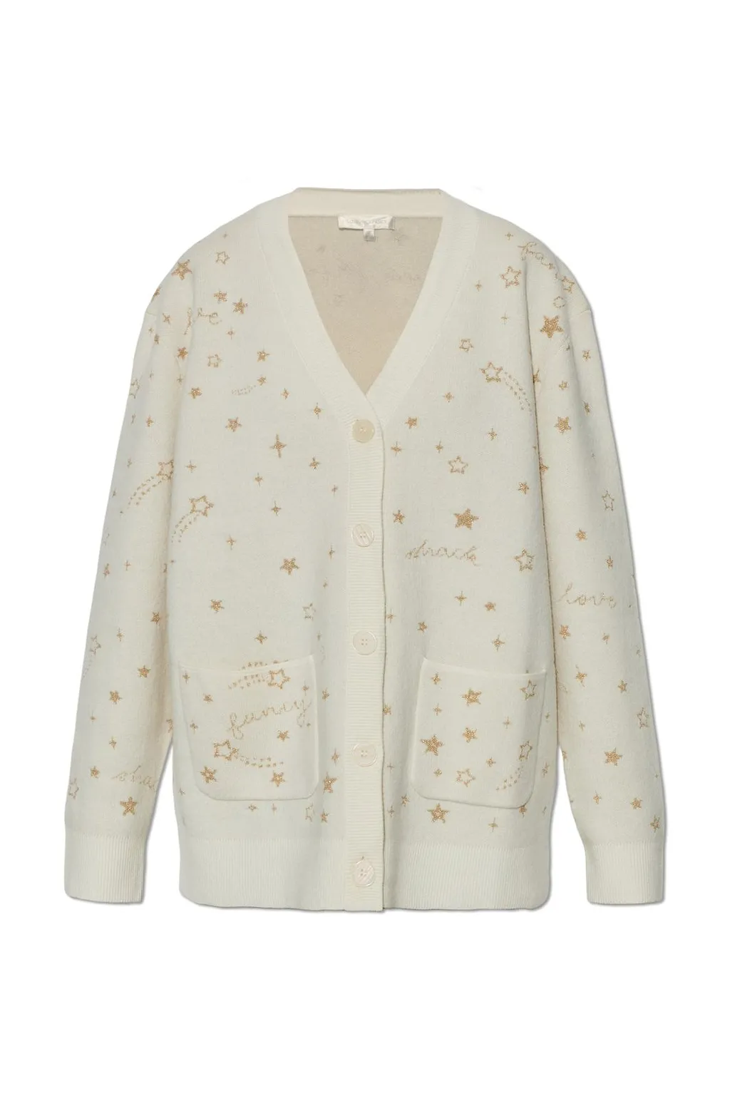 Loveshackfancy Mar Star-Pattern Cardigan