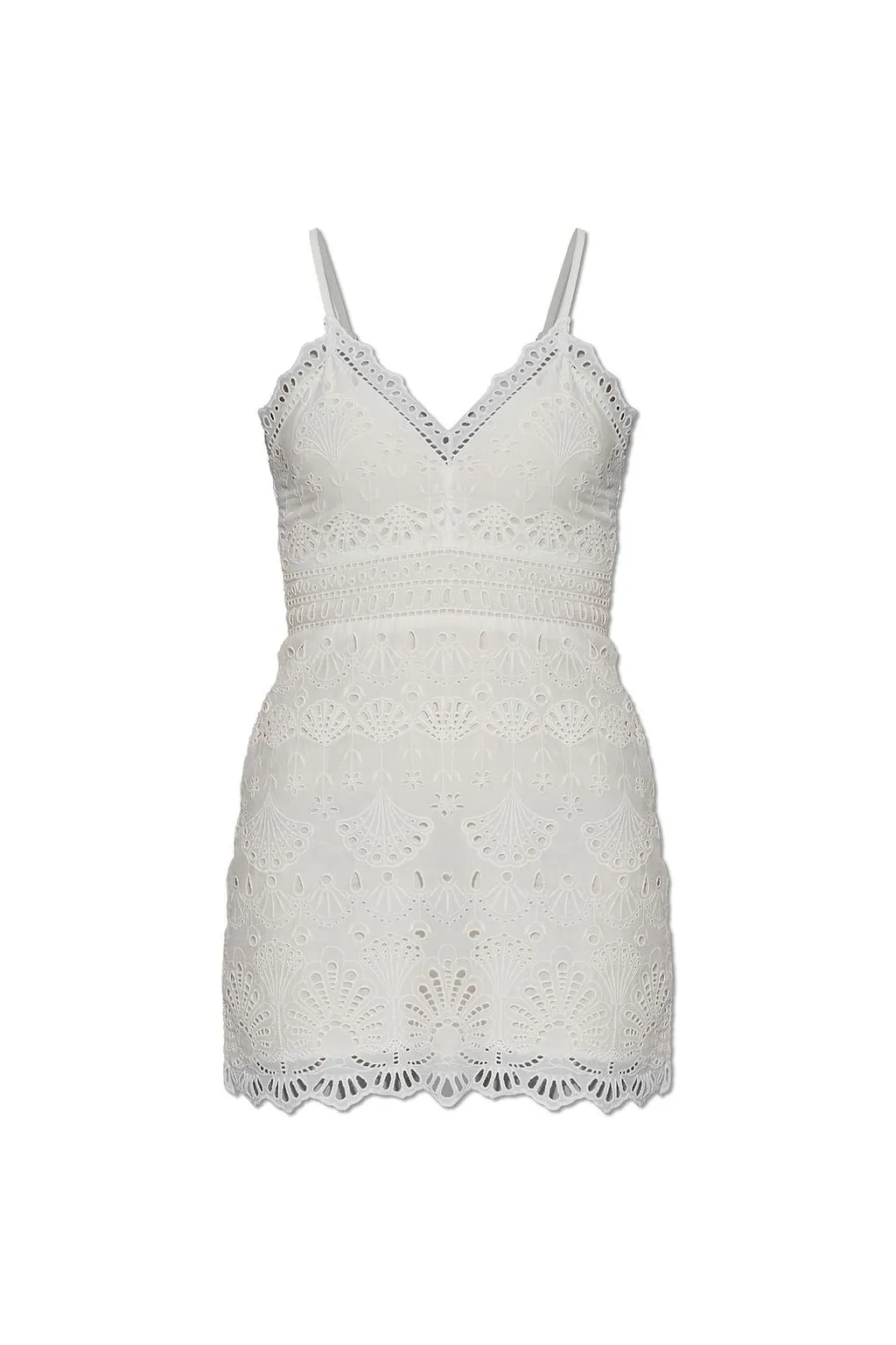 Loveshackfancy Peppy Broderie Mini Dress