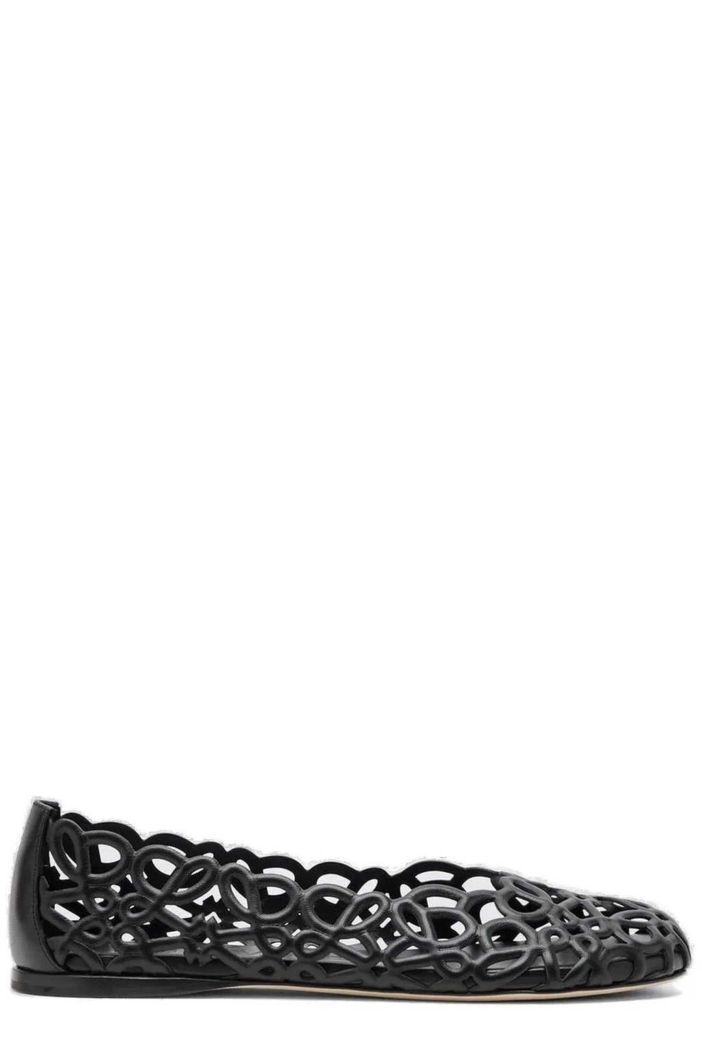 Loewe Petal Anagram Ballerina Shoes