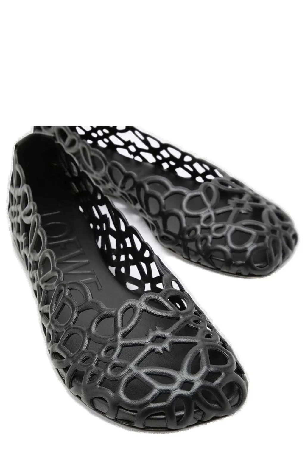 Loewe Petal Anagram Ballerina Shoes