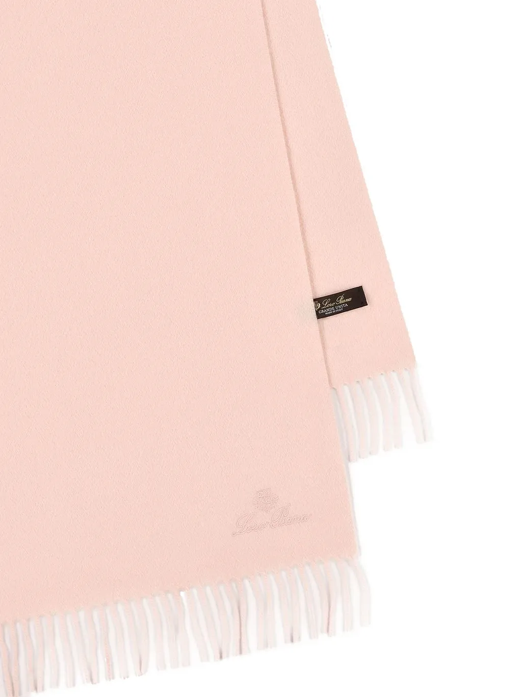 Loro Piana Grande Unita Fringed-Edge Scarf