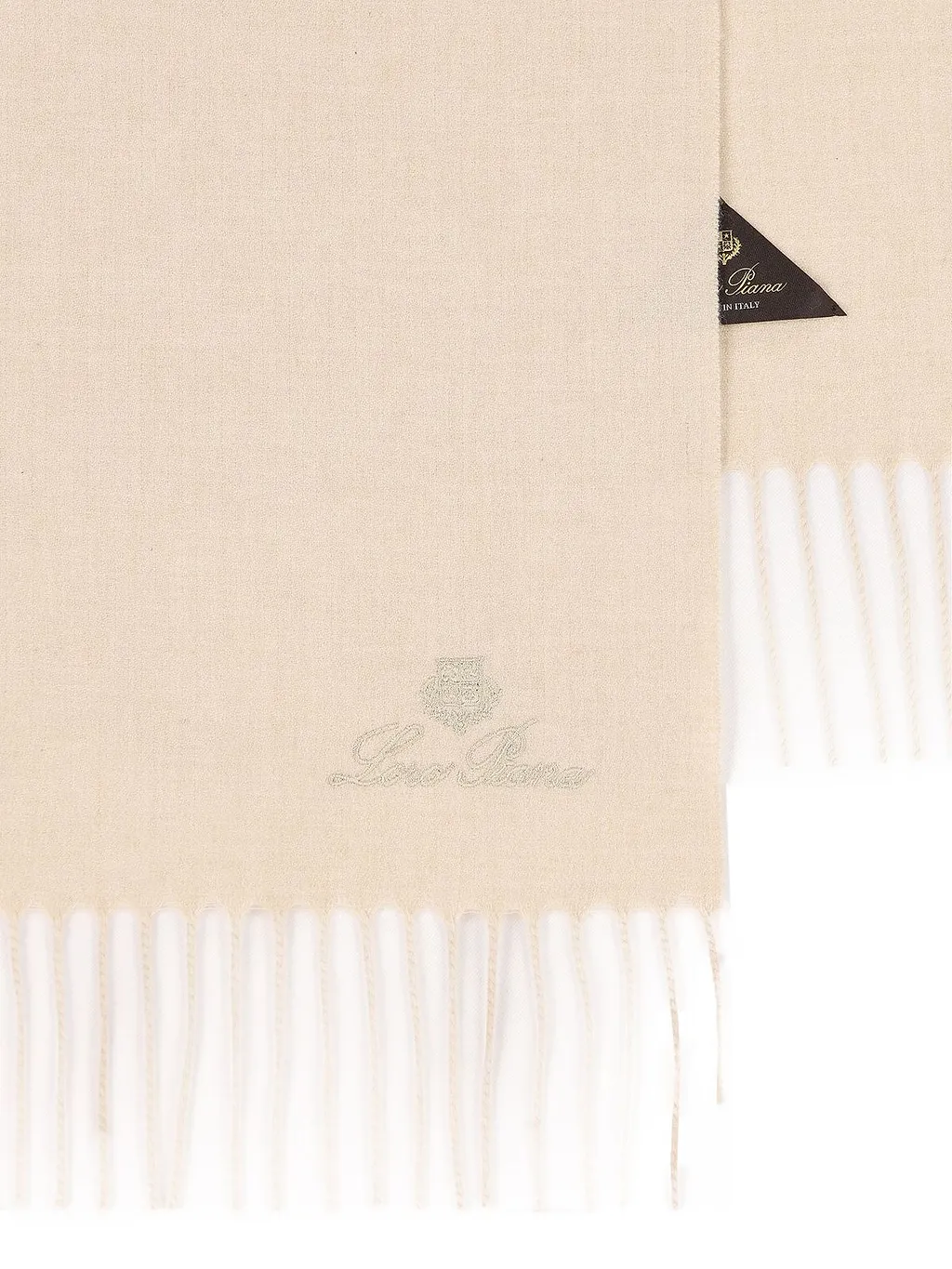Loro Piana Leggera Grande Unita Scarf