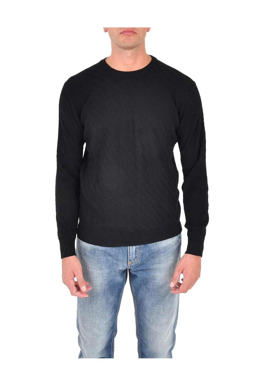 Low Brand Long-Sleeved Crewneck Jumper