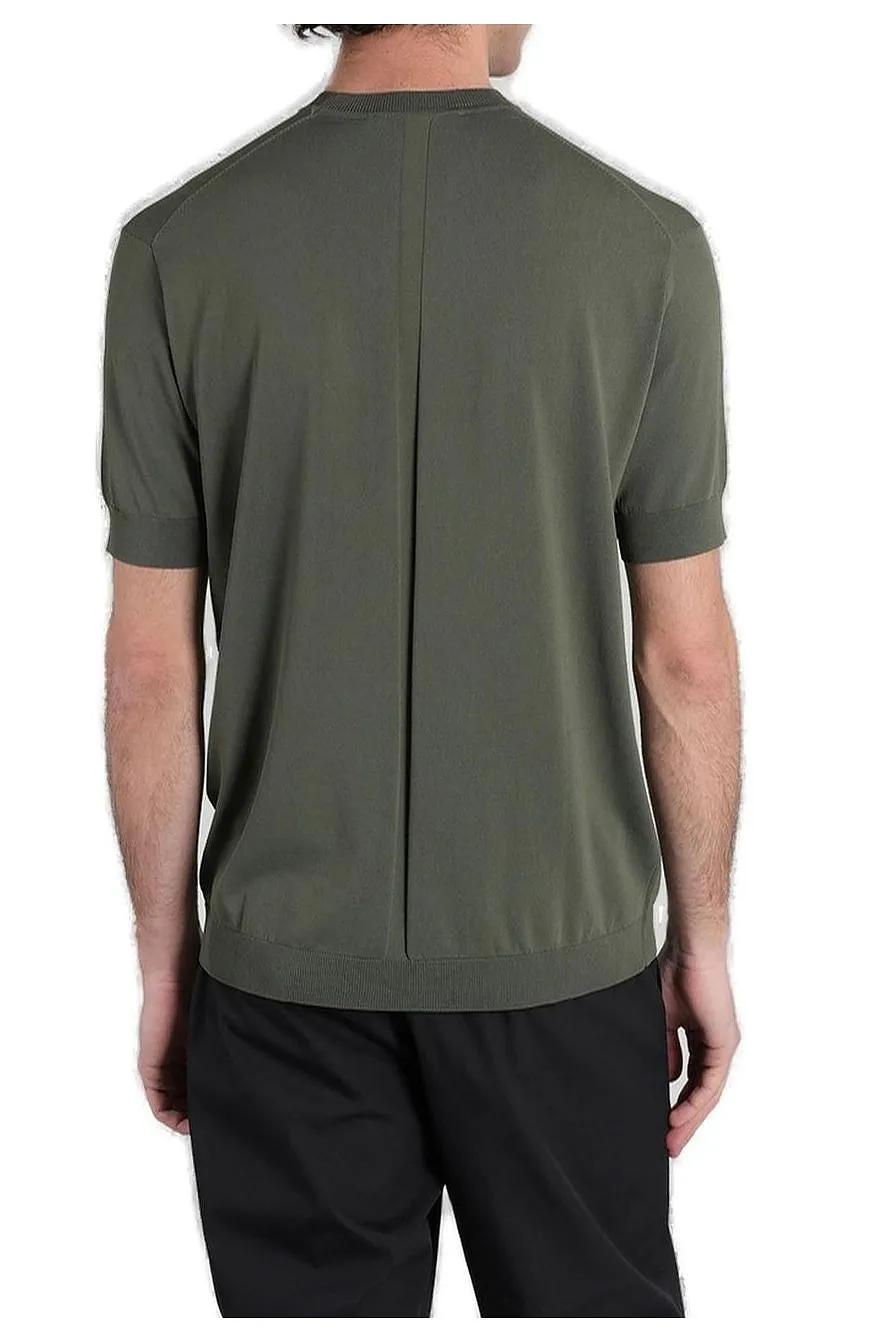 Low Brand Short Sleeved Knitted T-Shirt