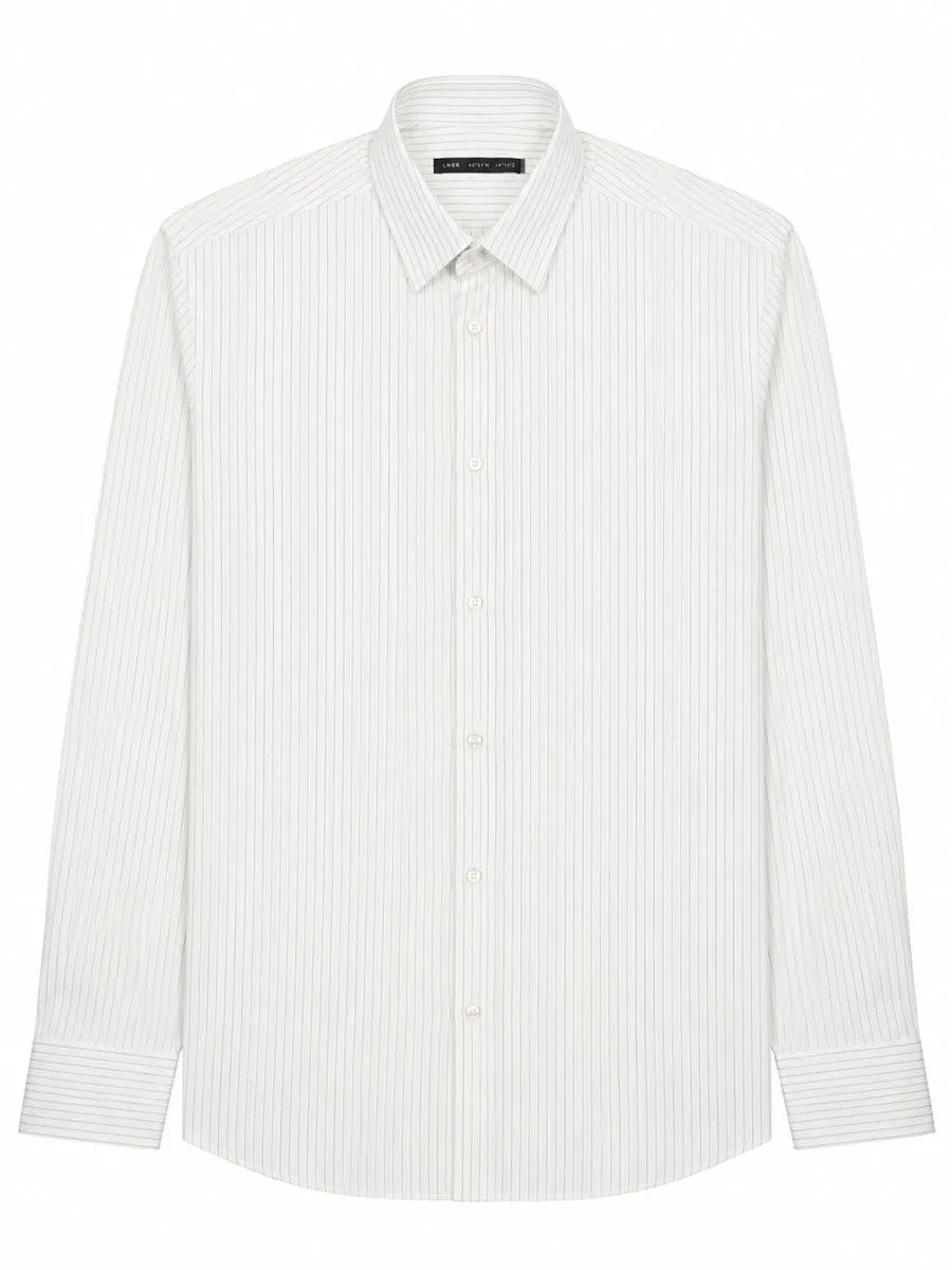 Low Brand Striped Poplin Shirt