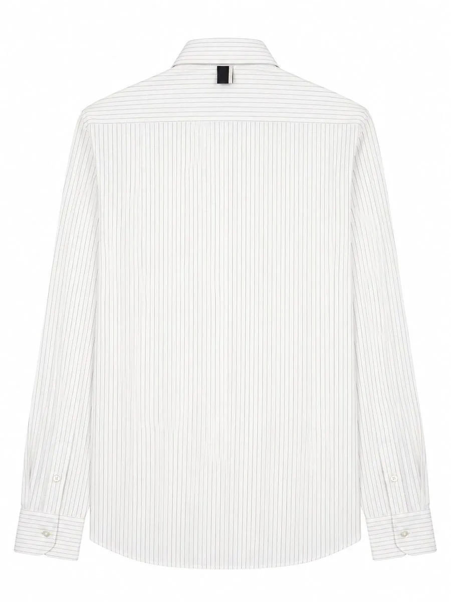 Low Brand Striped Poplin Shirt