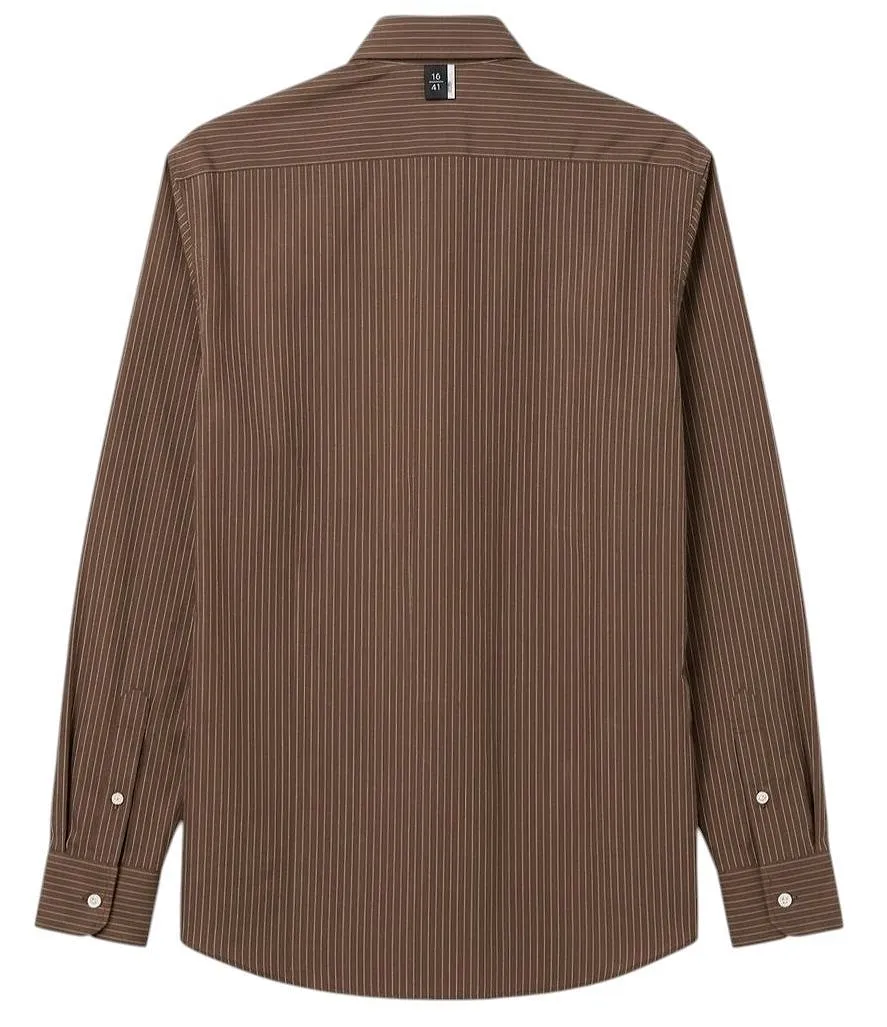 Striped Poplin Shirt