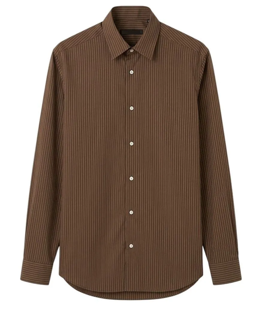Striped Poplin Shirt
