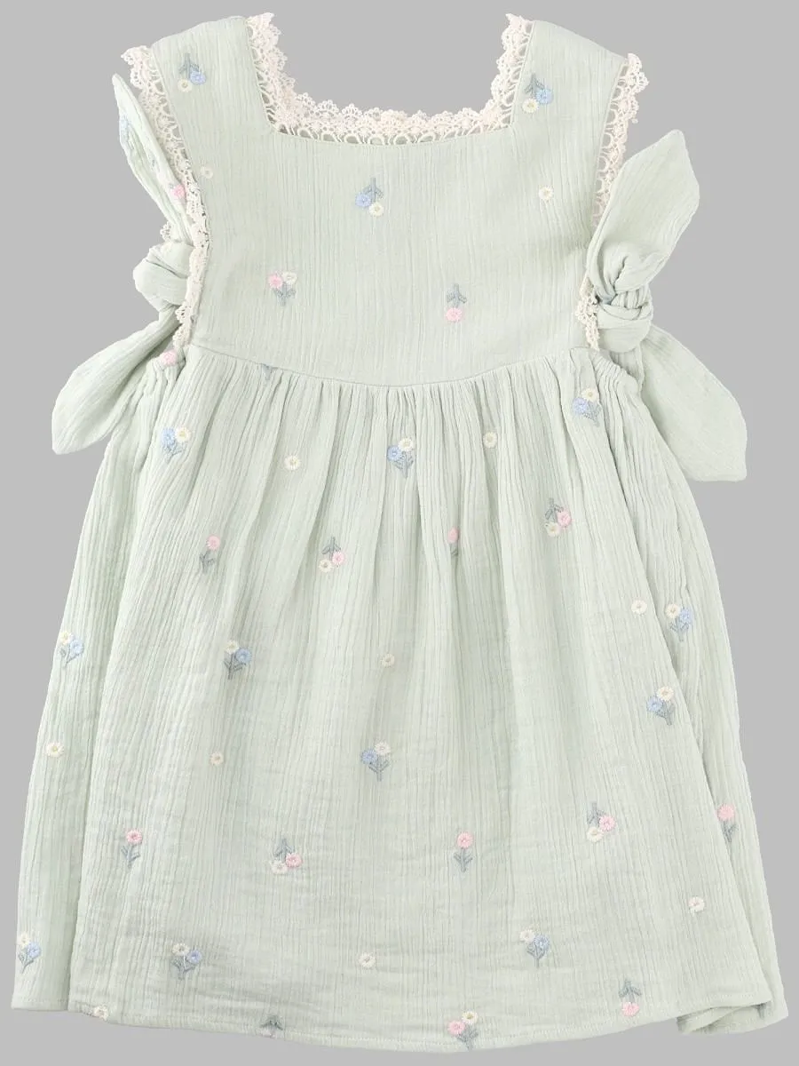 Louise Misha Aloisa Embroidered Dress
