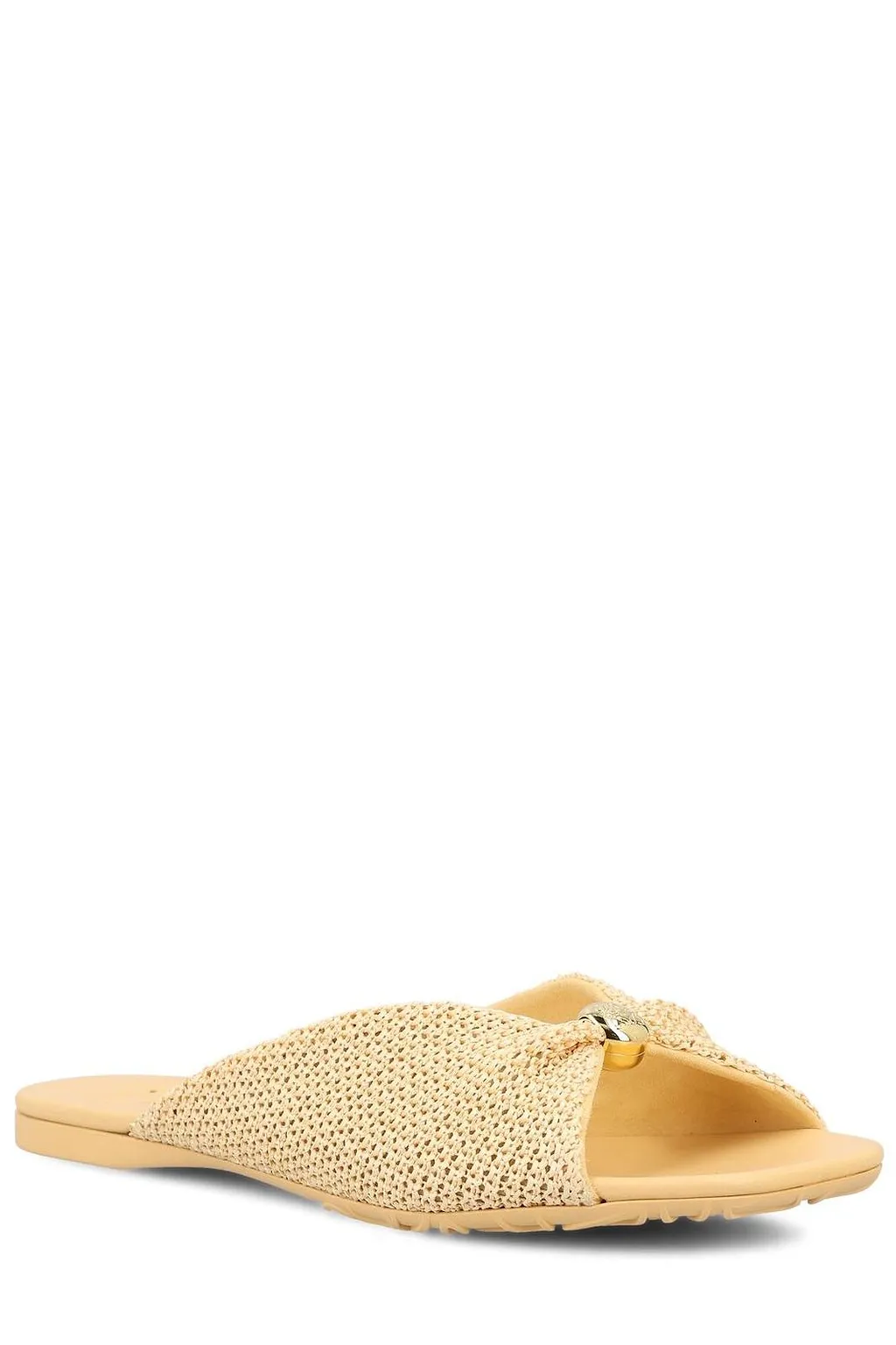 Loewe Slip-On Raffia-Effect Sandals