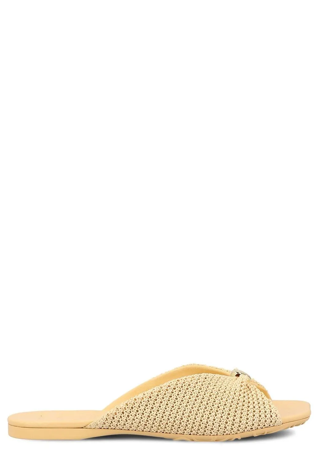 Loewe Slip-On Raffia-Effect Sandals