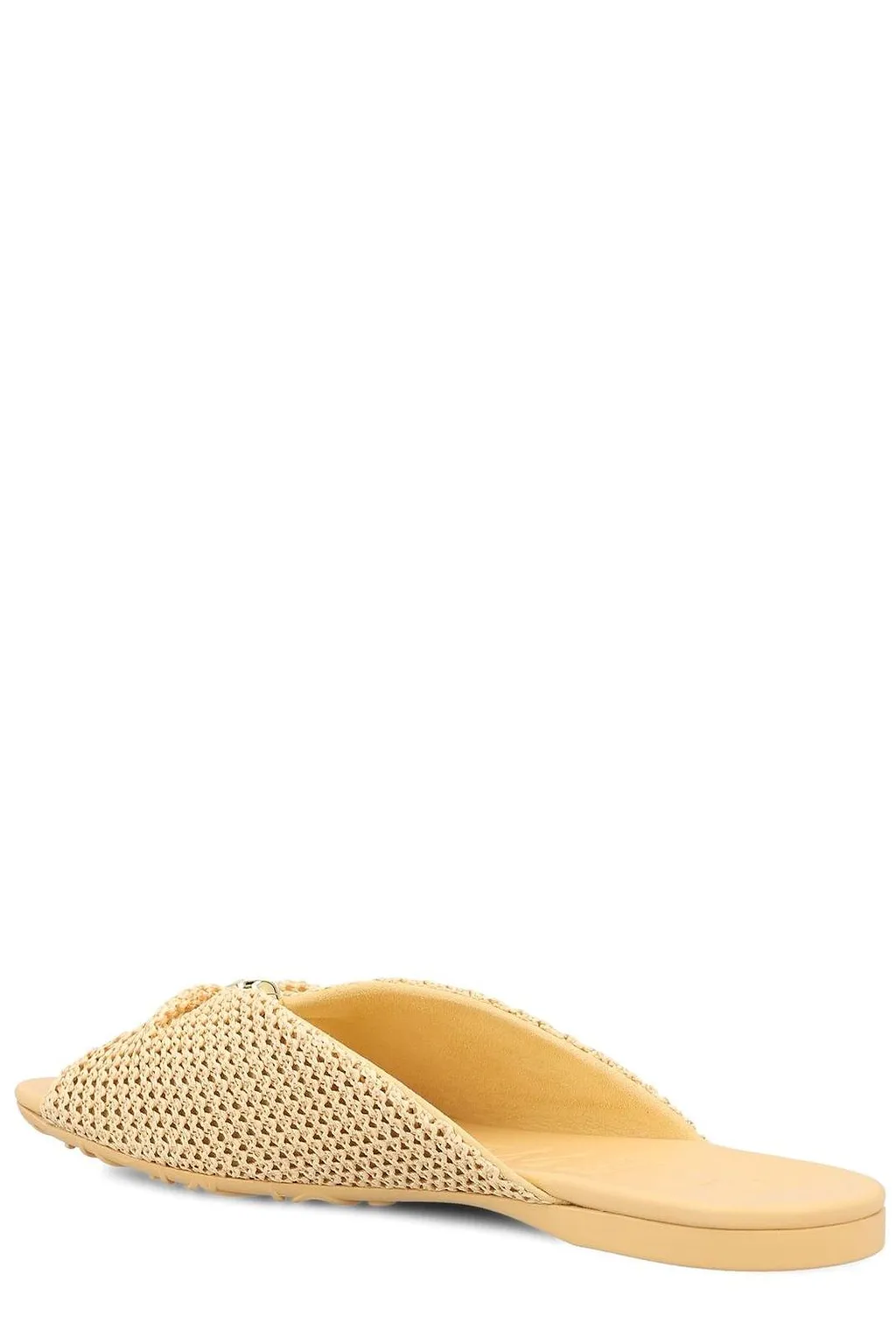 Loewe Slip-On Raffia-Effect Sandals