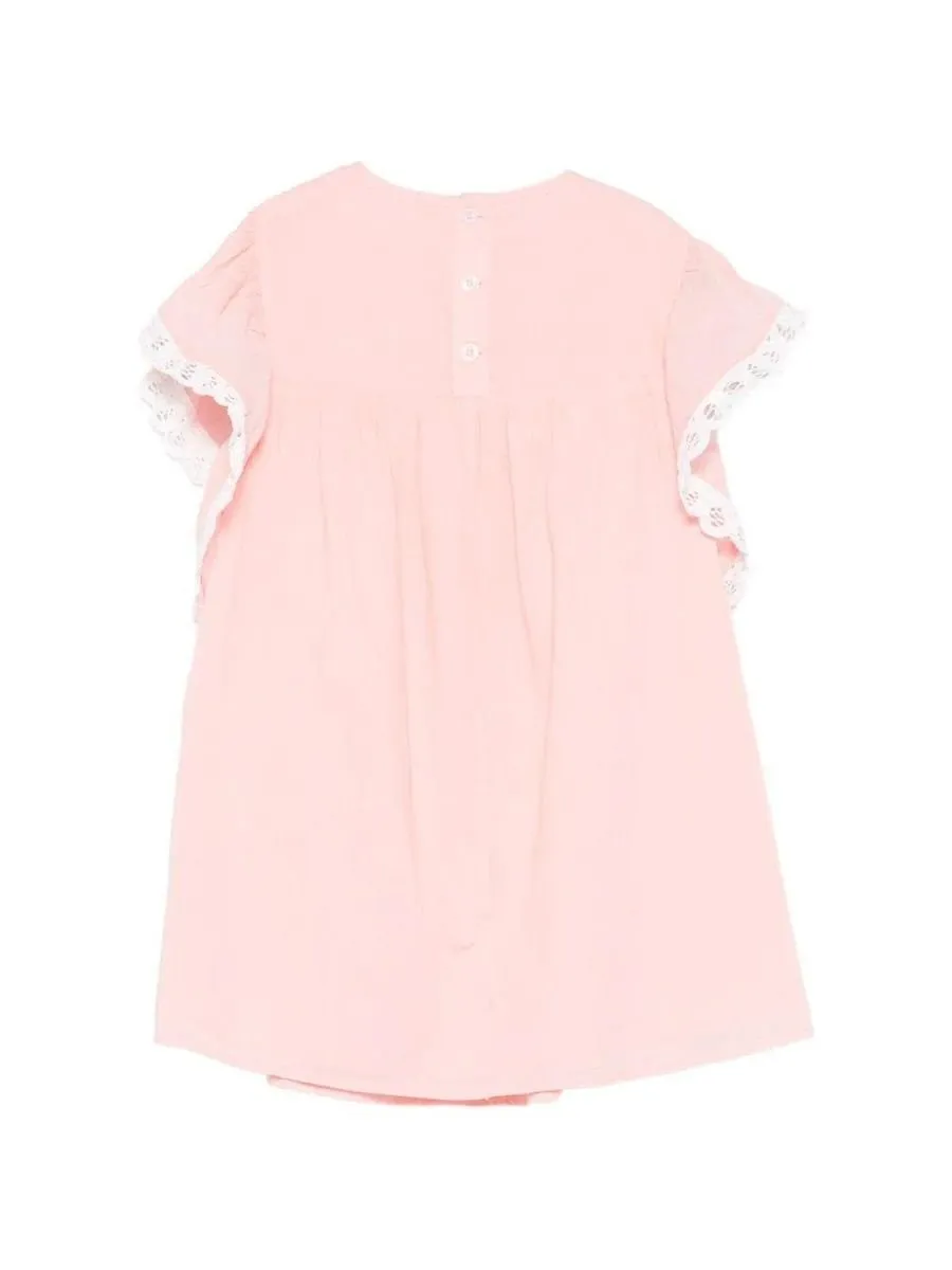 Haida Crochet Trim Dress
