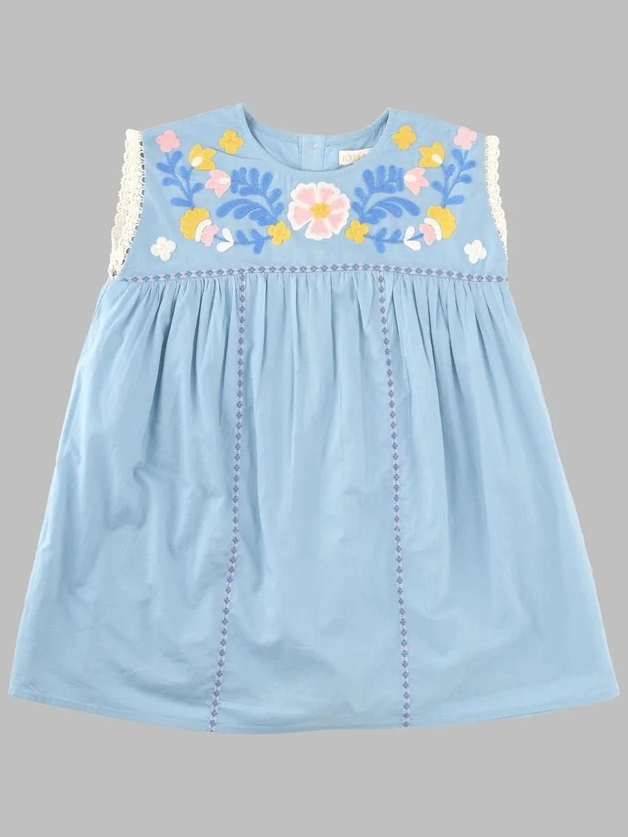 Louise Misha Talula Embroidered Dress