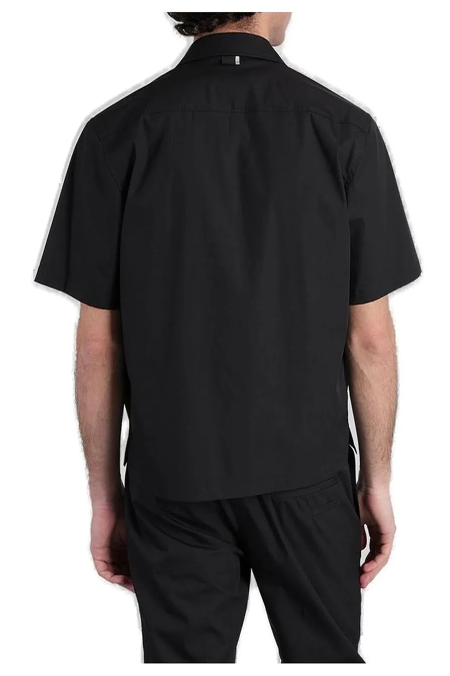 Zipped Short Sleeved Shirt
