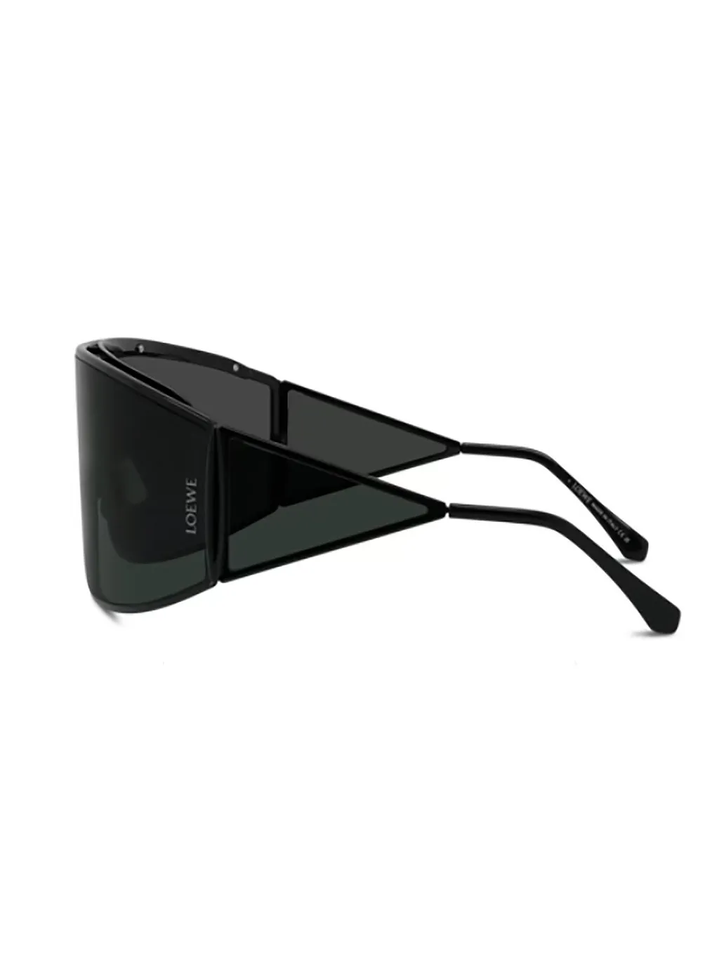 Speed Mask Oversized Frame Sunglasses