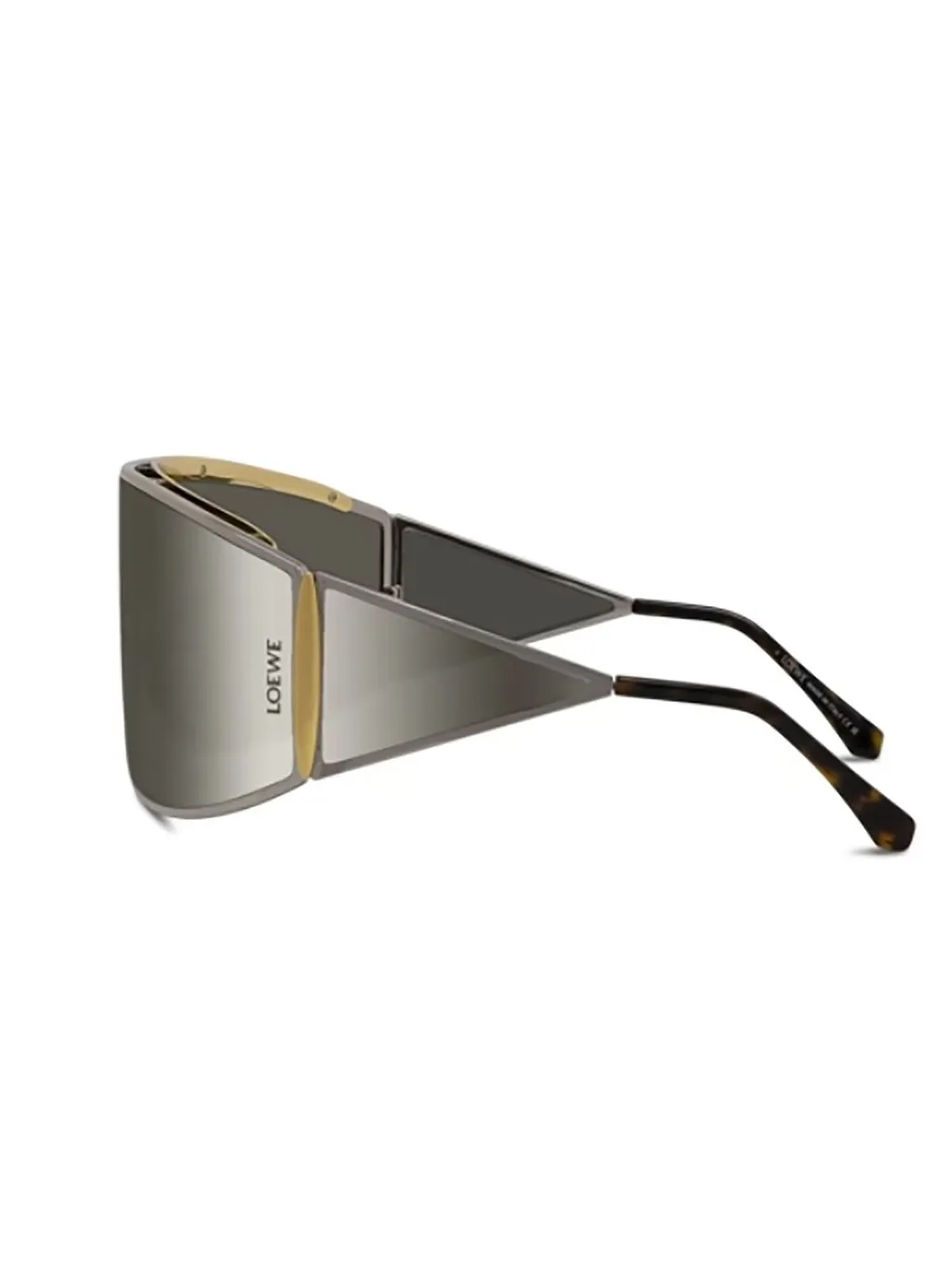 Speed Mask Oversized Frame Sunglasses
