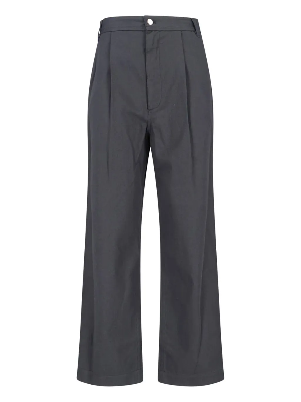 Pleated Wide-Leg Pants