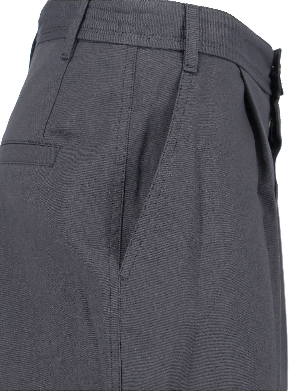 Pleated Wide-Leg Pants