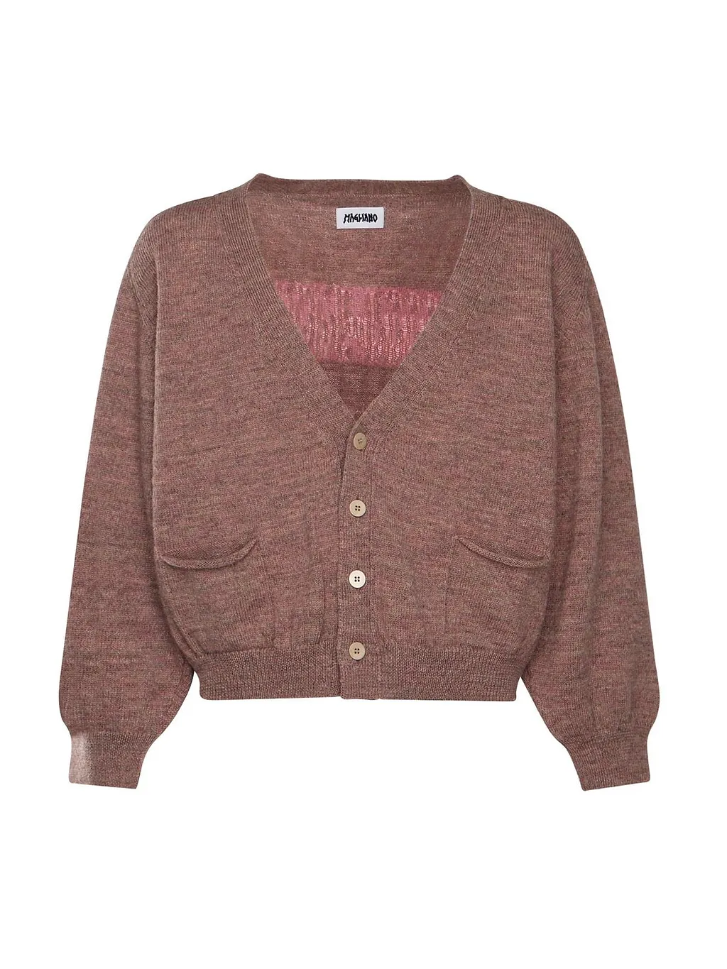 Magliano Logo Buttoned Knitwear