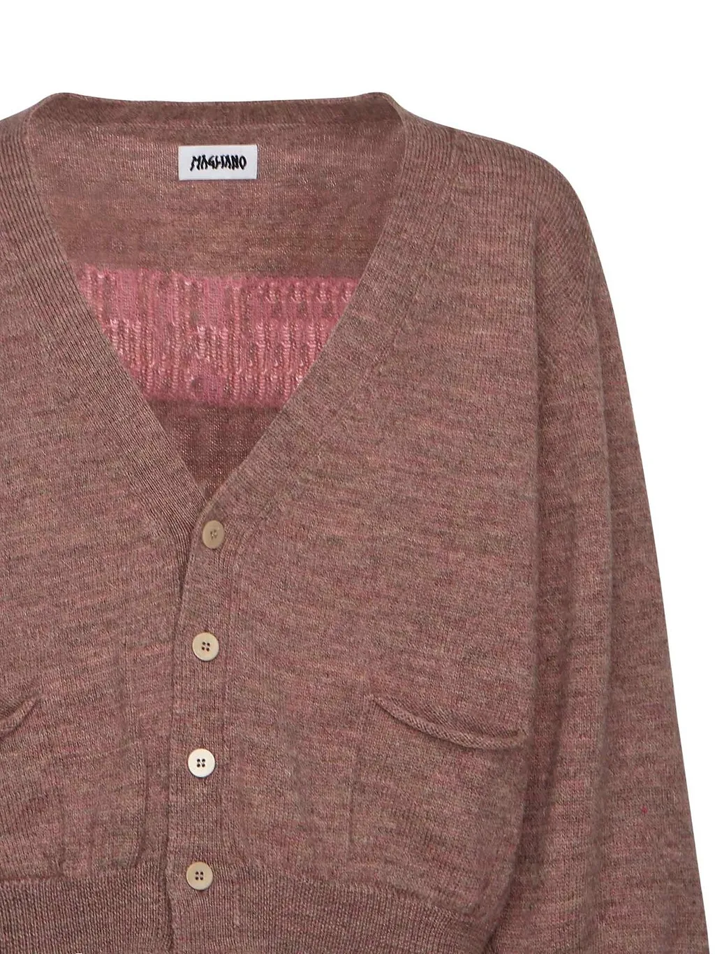 Magliano Logo Buttoned Knitwear