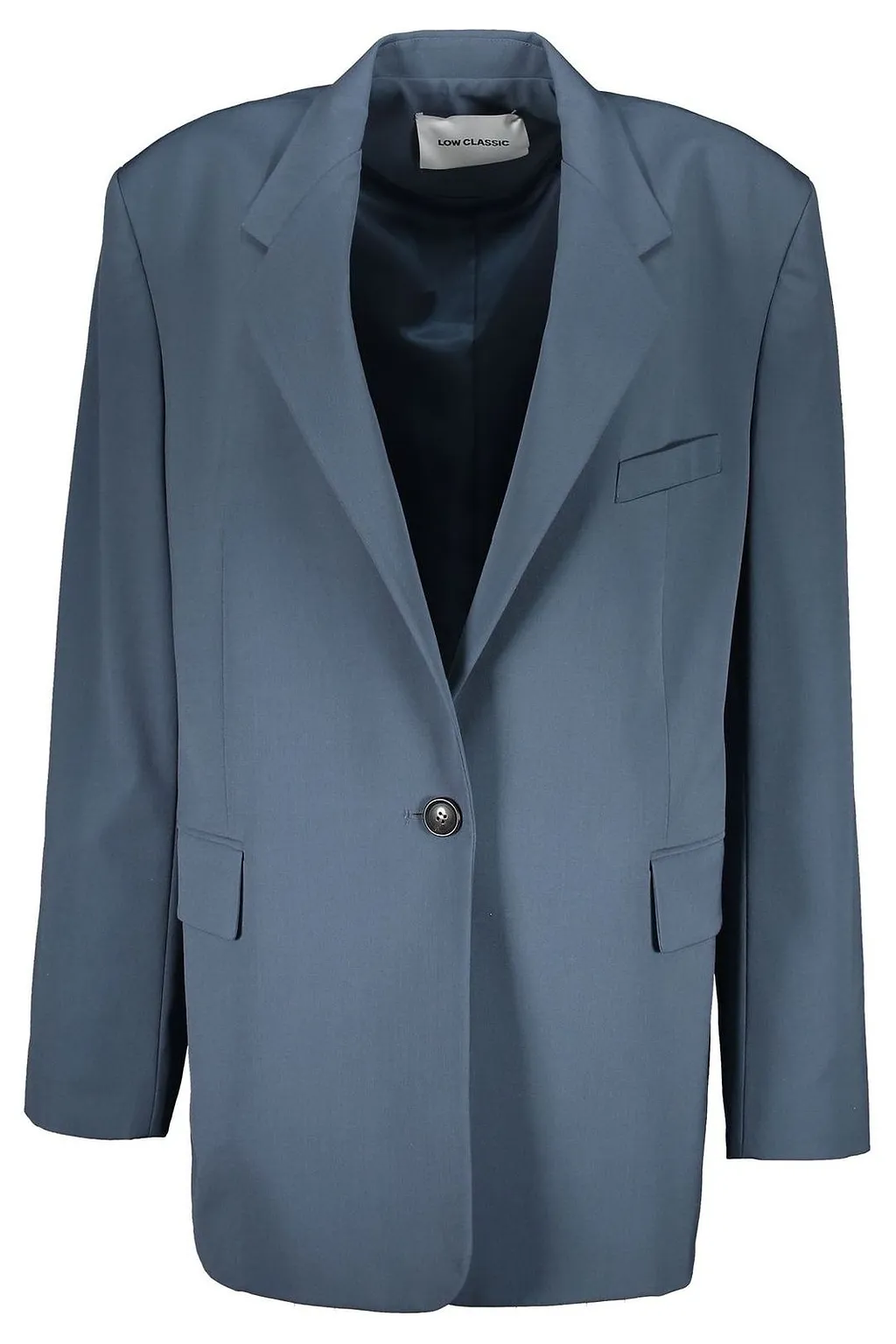Low Classic Single-Breasted Blazer