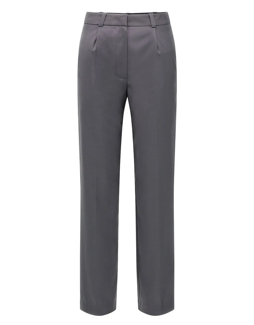 Low Classic Straight-Leg Tailored Trousers