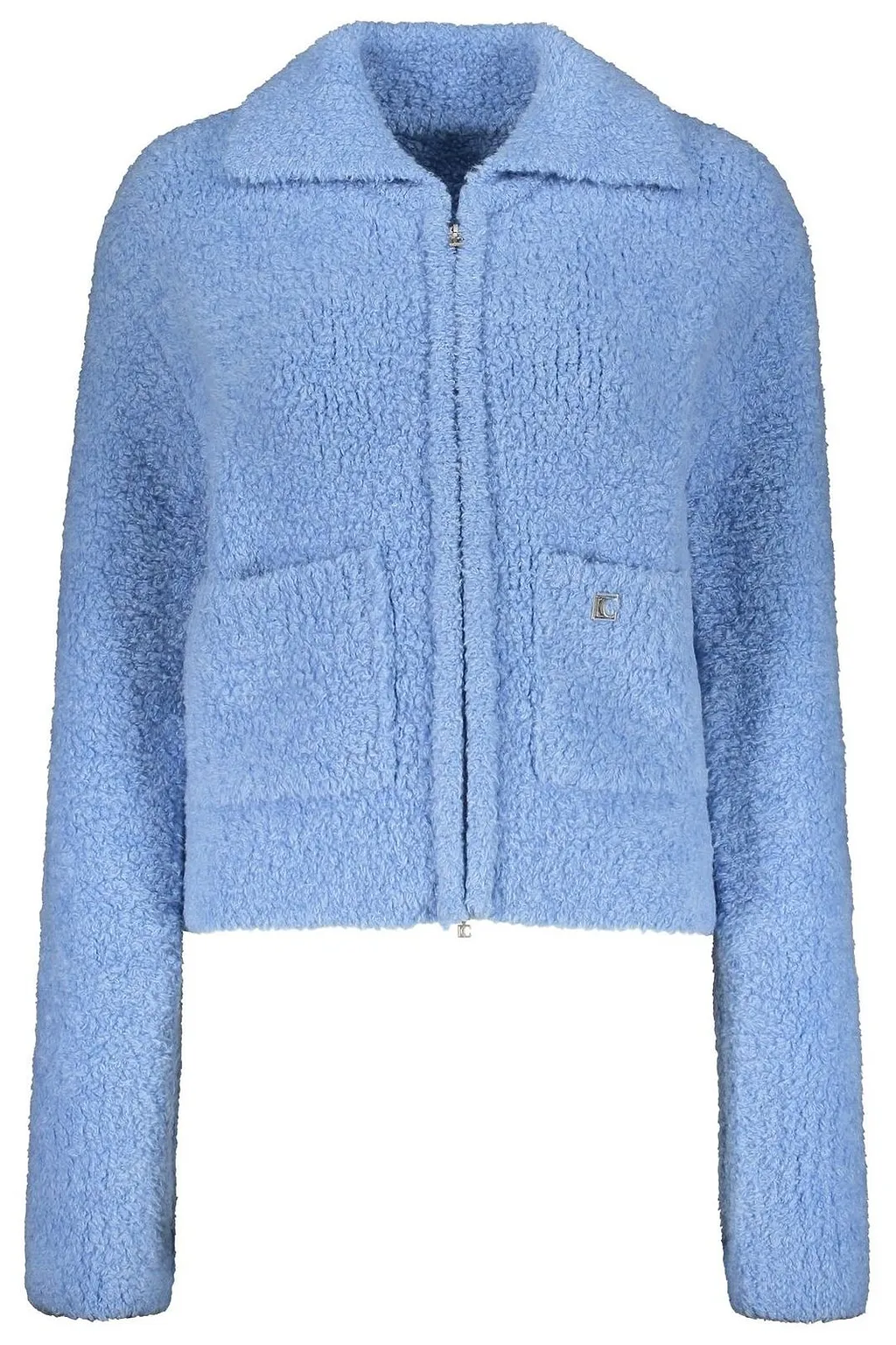 Low Classic Textured Zip-Up Jacket