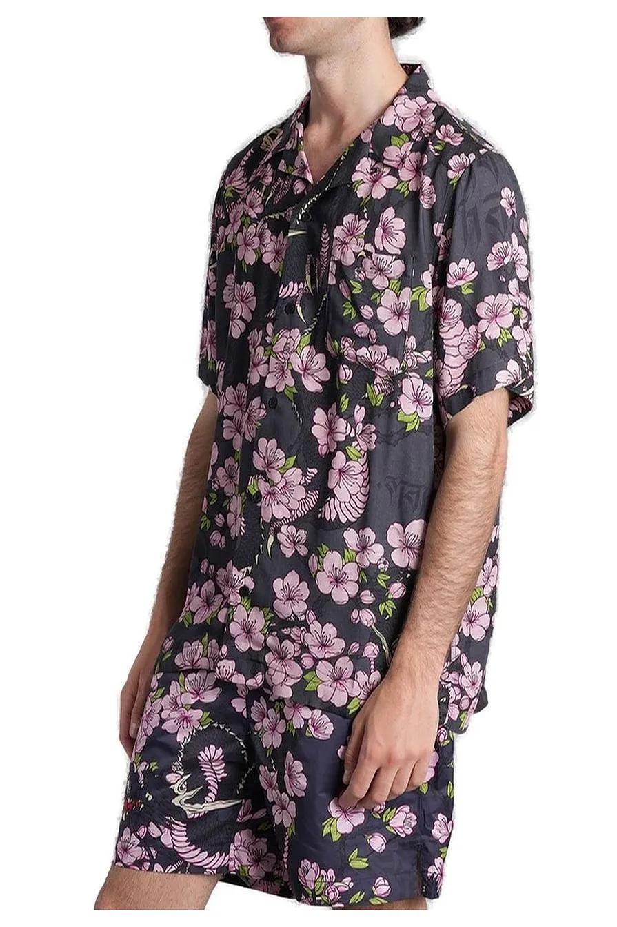 Maharishi 7359 Sakura Camp Collar Shirt