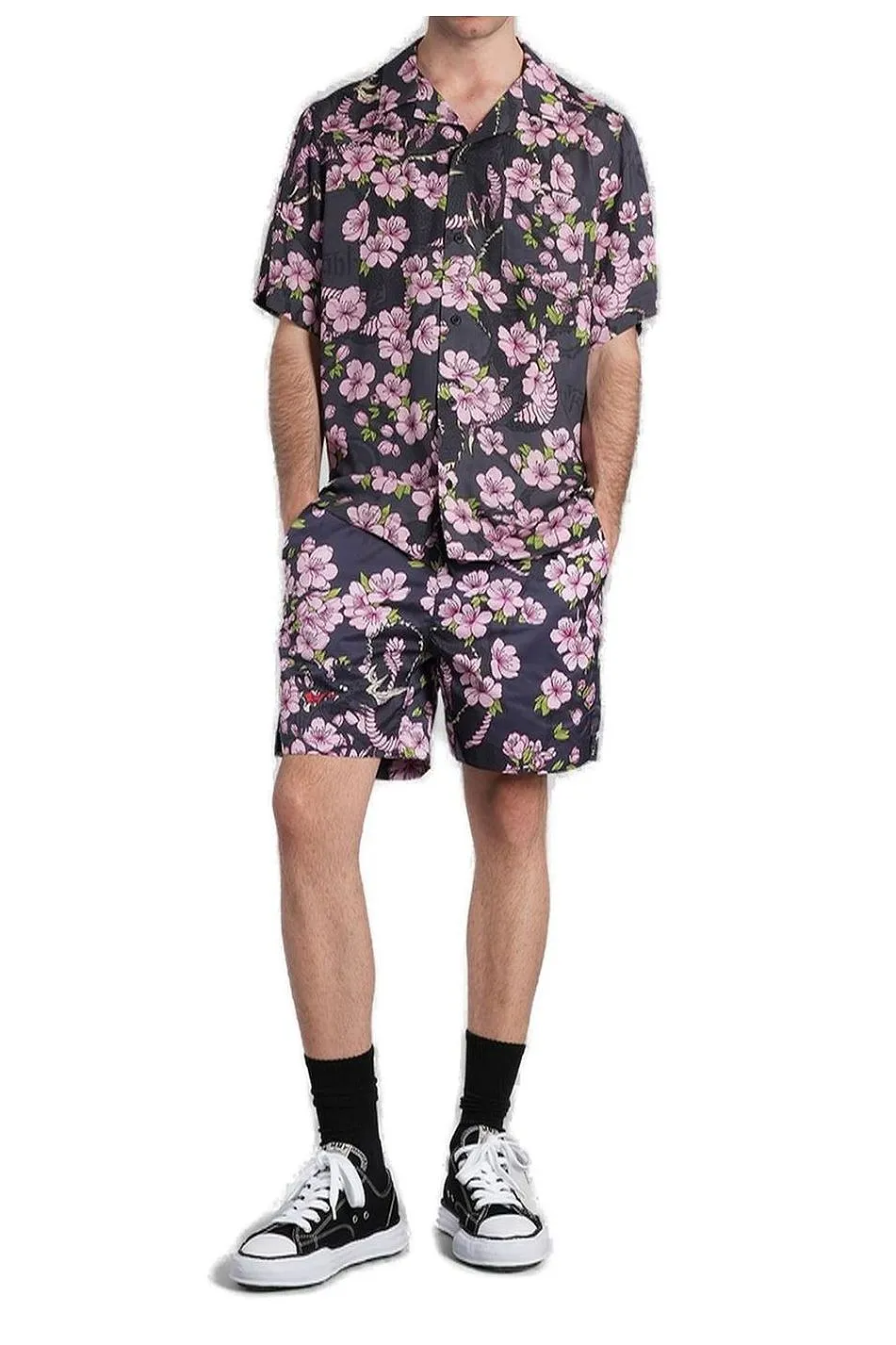 Maharishi 7359 Sakura Camp Collar Shirt