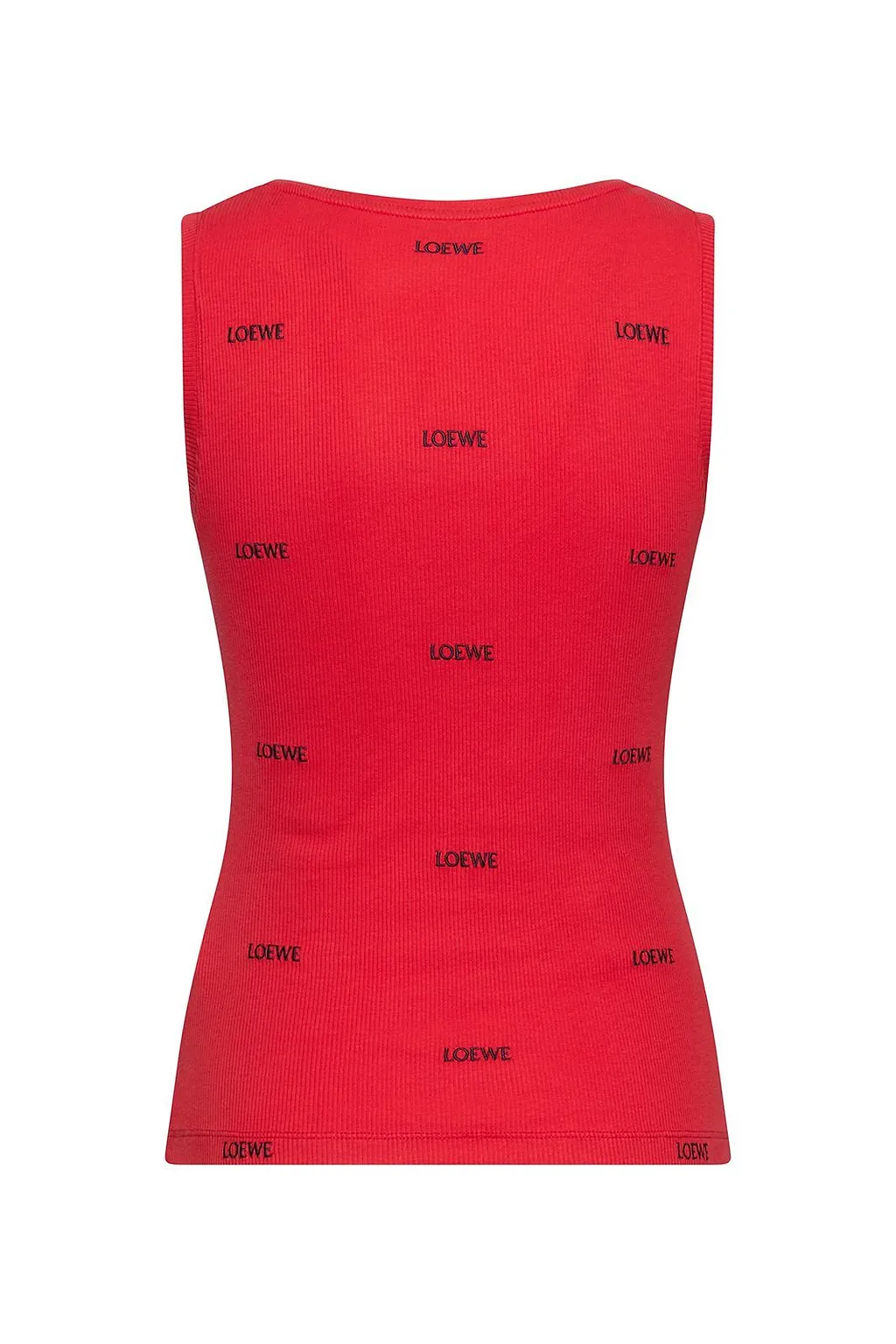 Loewe Logo Ribbed Tank Top