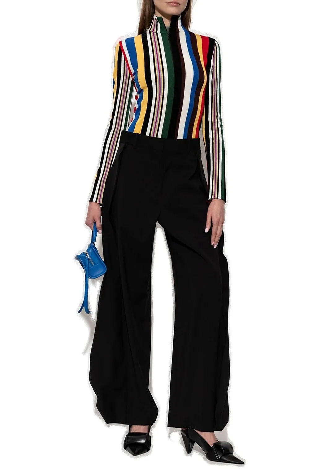 Loewe Striped Turtleneck Top