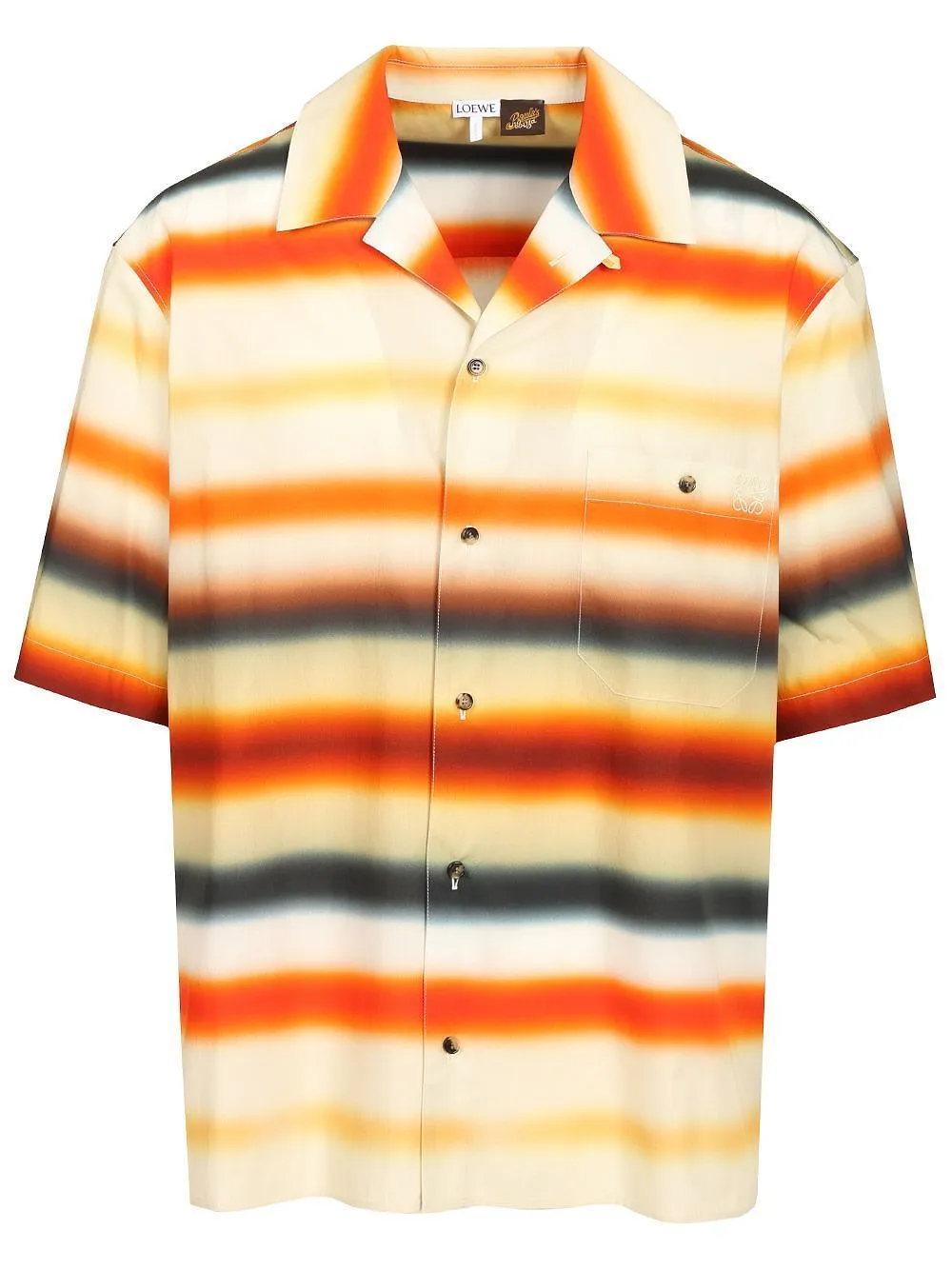 Loewe Striped Short-Sleeve Shirt