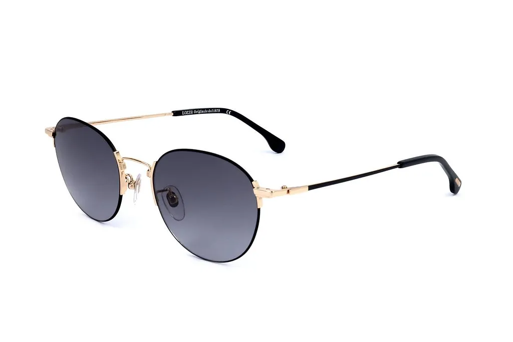 Lozza Round Rimless Sunglasses