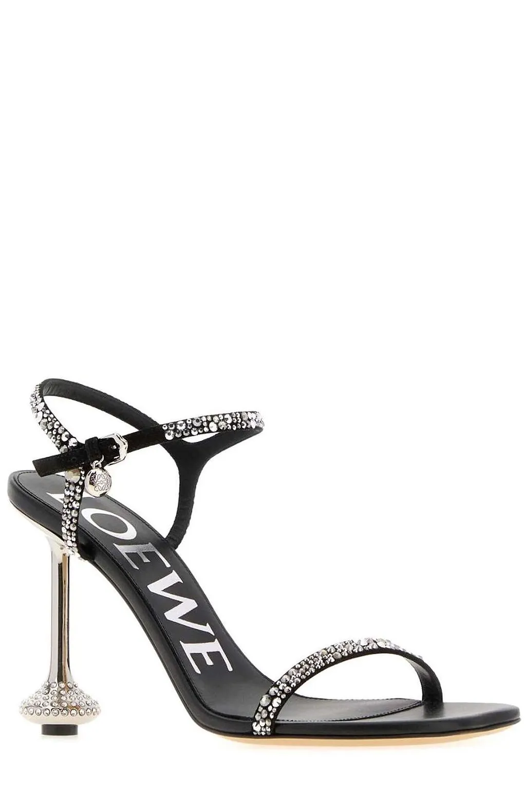 Loewe Toy 90 Crystal Heeled Sandals