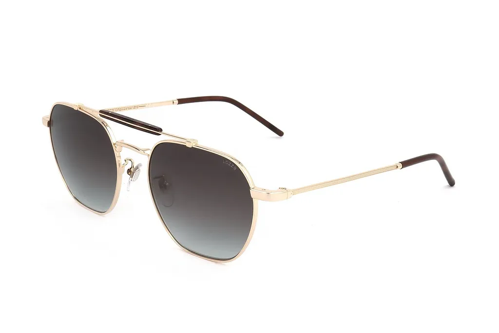 Lozza Sl2427 Geometric Metal Sunglasses