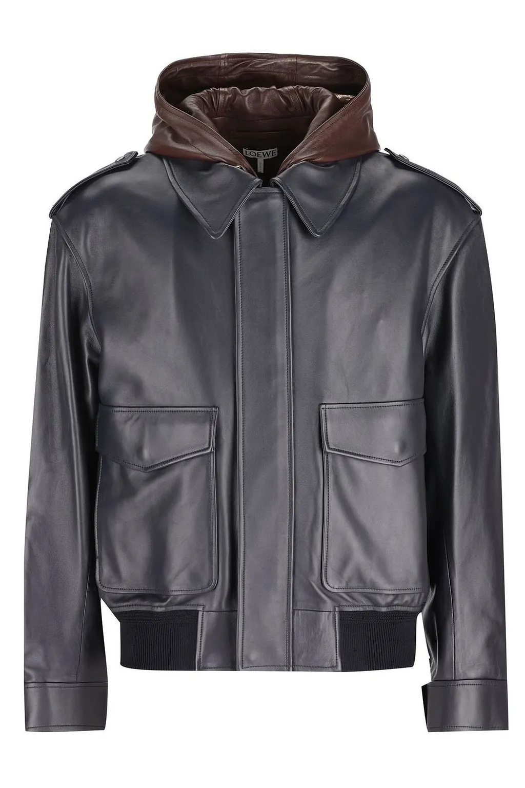 Loewe Twill Hooded Jacket