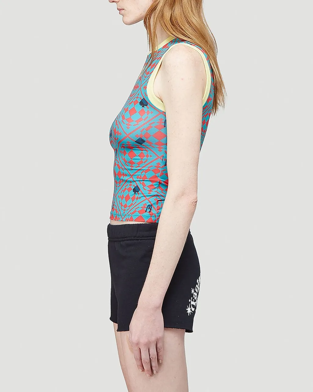 Knitted Muscle Beach Sleeveless Top