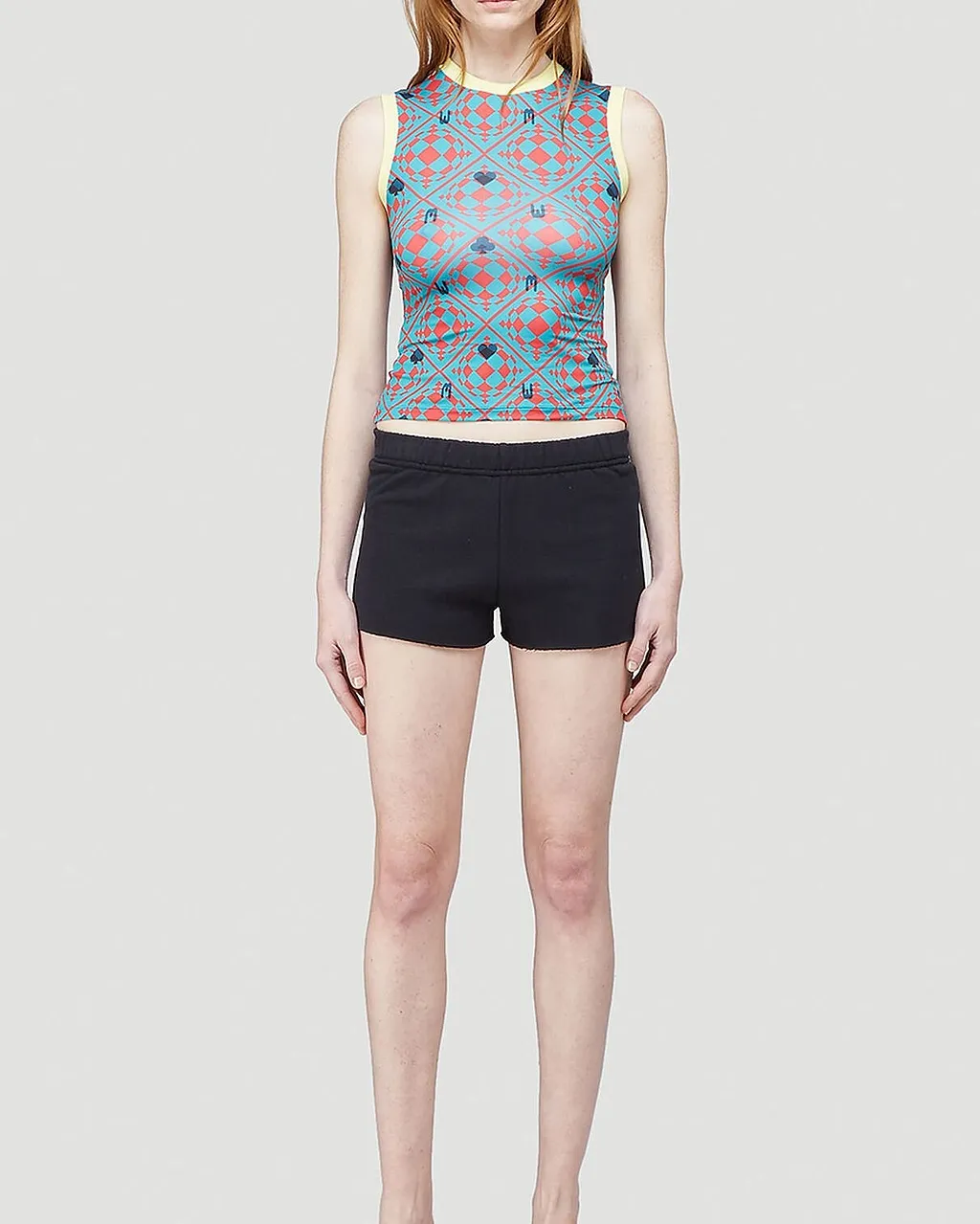 Knitted Muscle Beach Sleeveless Top