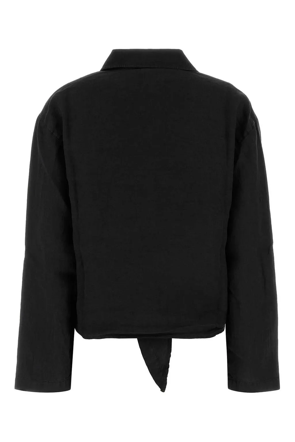 Lois Linen Tie-Front Shirt