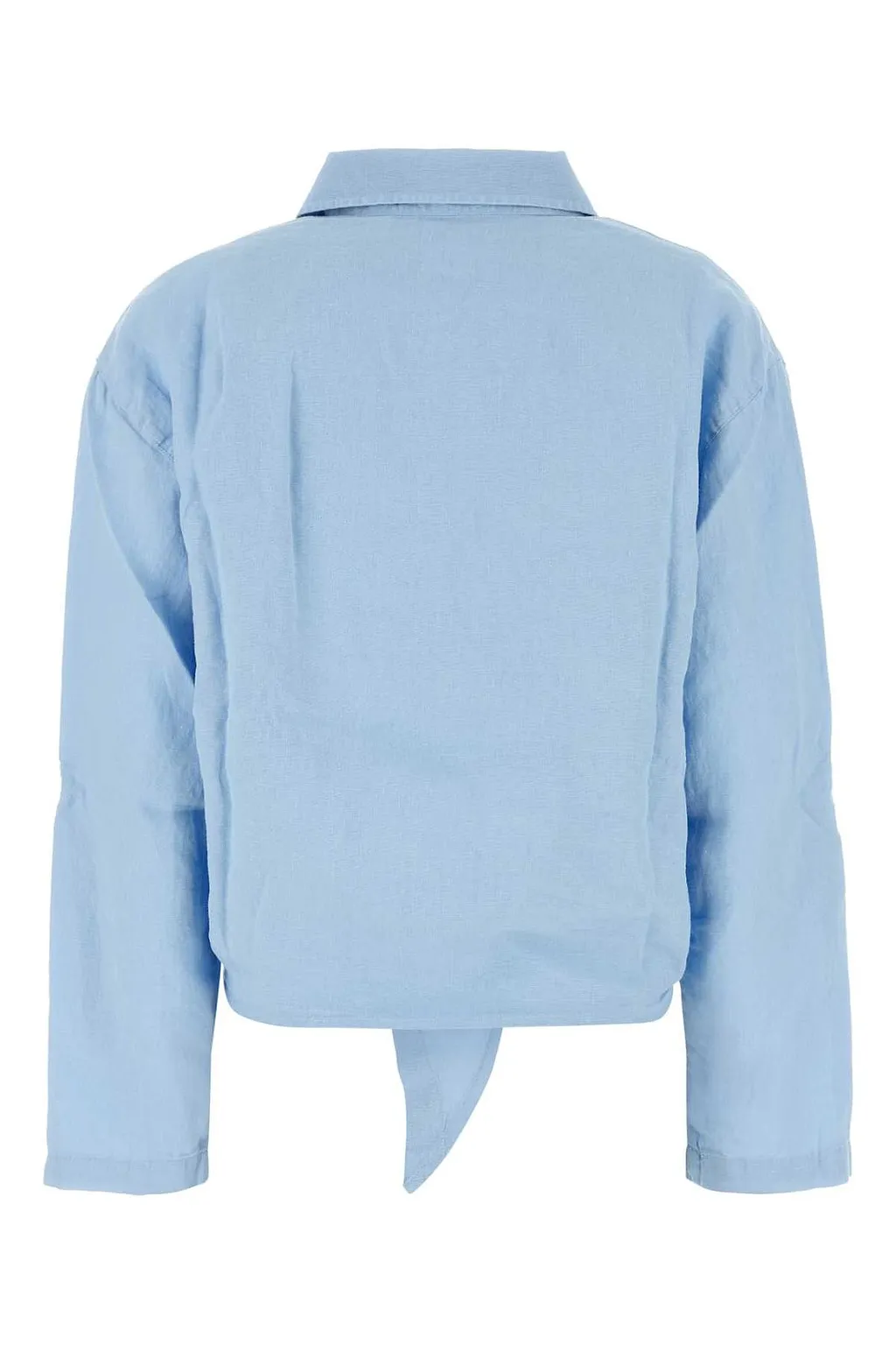 Lois Tie Front Long Sleeve Top