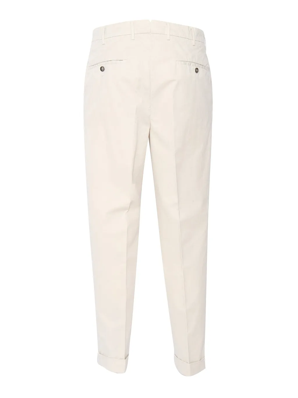 Luigi Bianchi Mantova Turned-Up Hem Pants